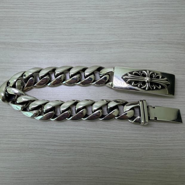 크롬하츠 플로랄 ID 클래식 팔찌 15링크