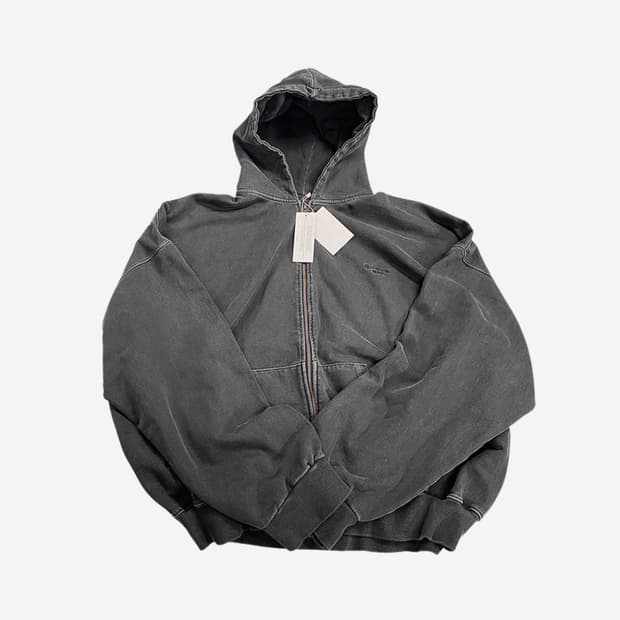 Undermycar Hood Zip-up Gray-Size