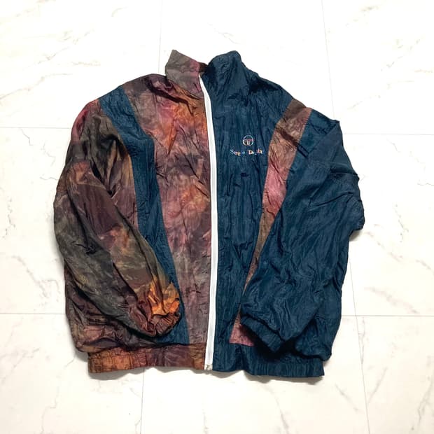 90s 세르지오타키니 오버핏 나일론 바람막이 110-115