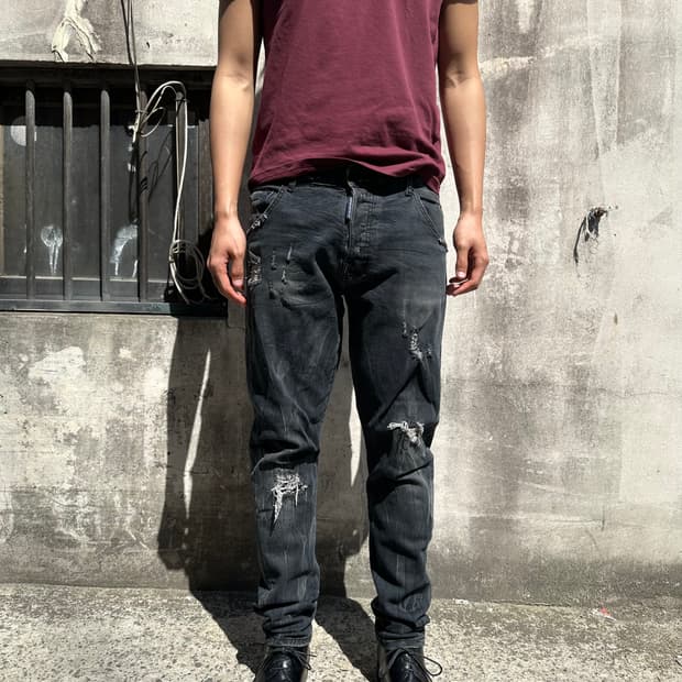 디스퀘어드2 워싱 디스진