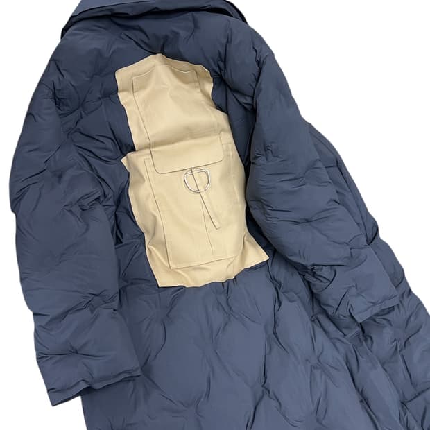 [유니섹스]마르지엘라 글램 푸퍼 롱 다운코트