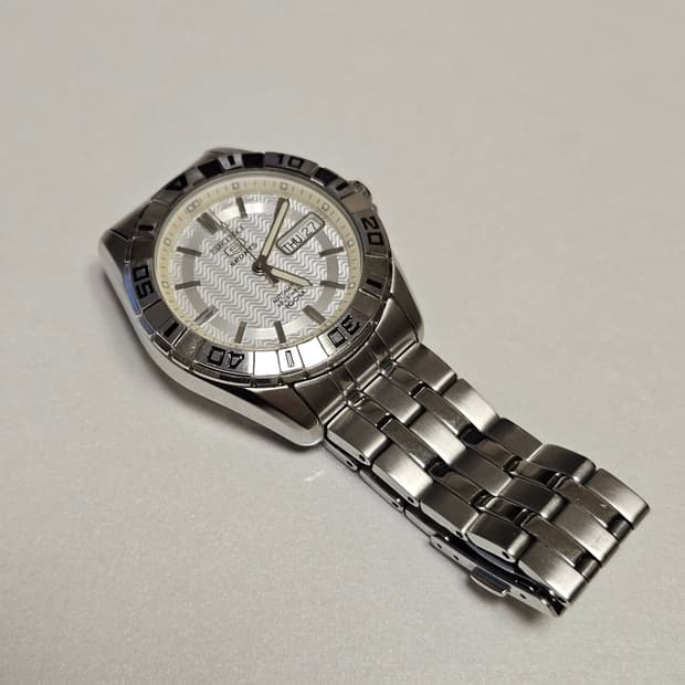 세이코5 스포츠 오토매틱 메탈 시계