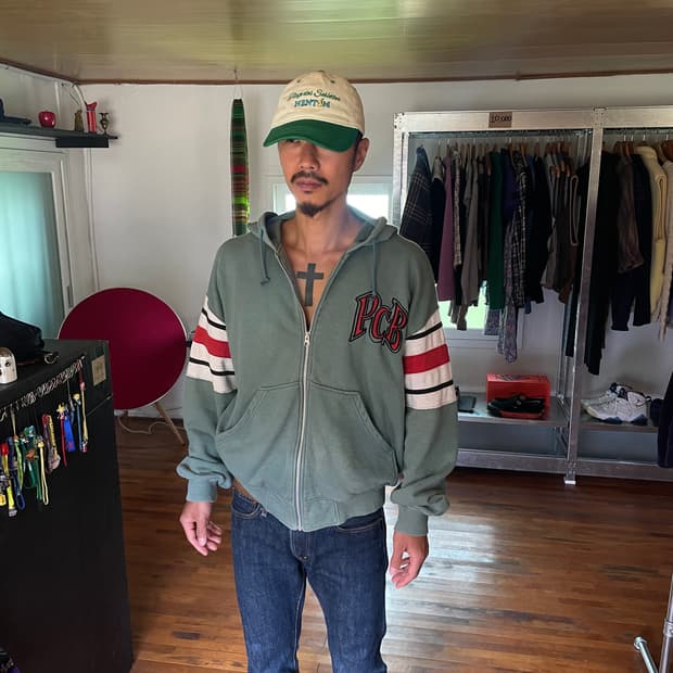 PAZZO CLUB hood zip-up