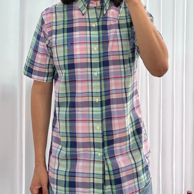 [S]폴로 랄프로렌 클래식핏 체크 셔츠