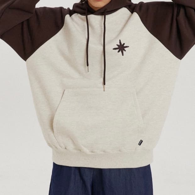 FAVICON LOGO HOODY BROWN