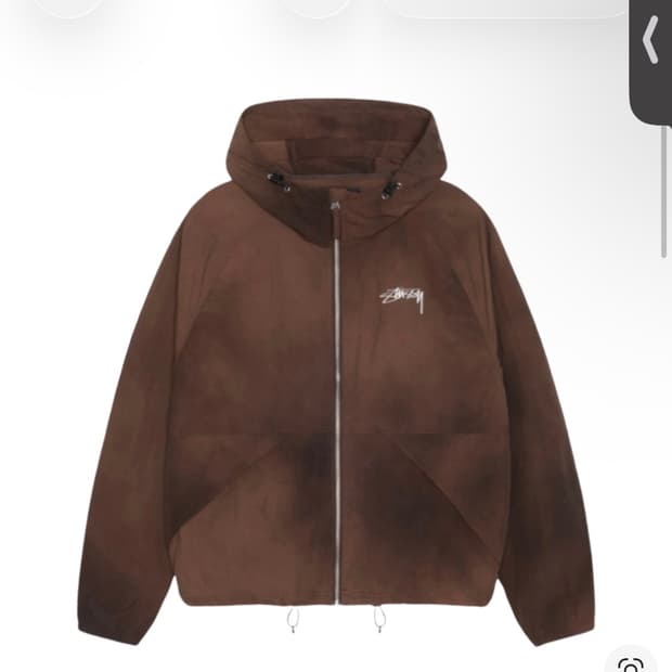 스투시 비치쉘 바람막이 L 새상품