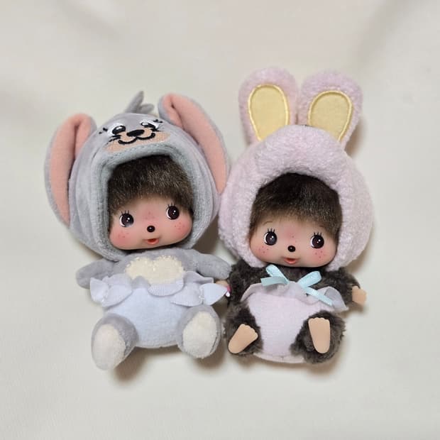 몬치치 토끼 제리 키링 세트