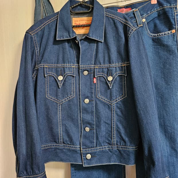 00s Levis type1 셋업 m/31 리바이스 타입1 리얼루즈