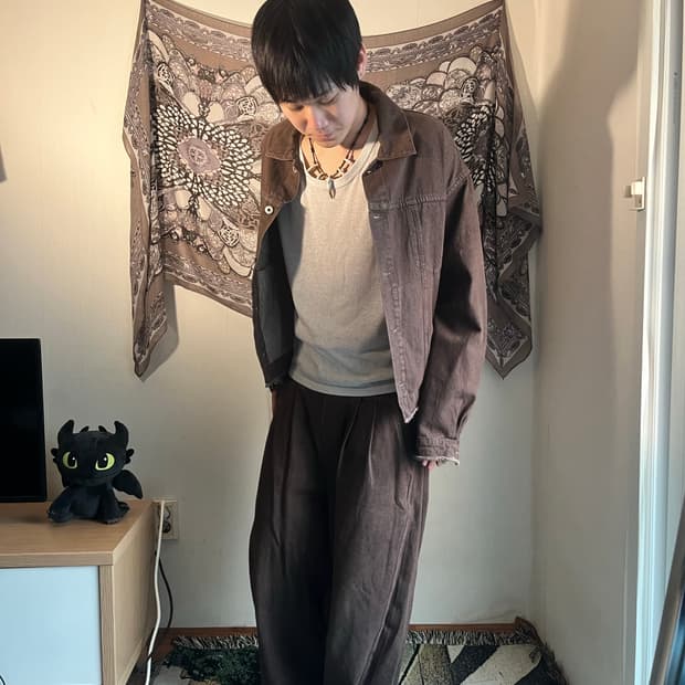 트러커자켓, 데님팬츠