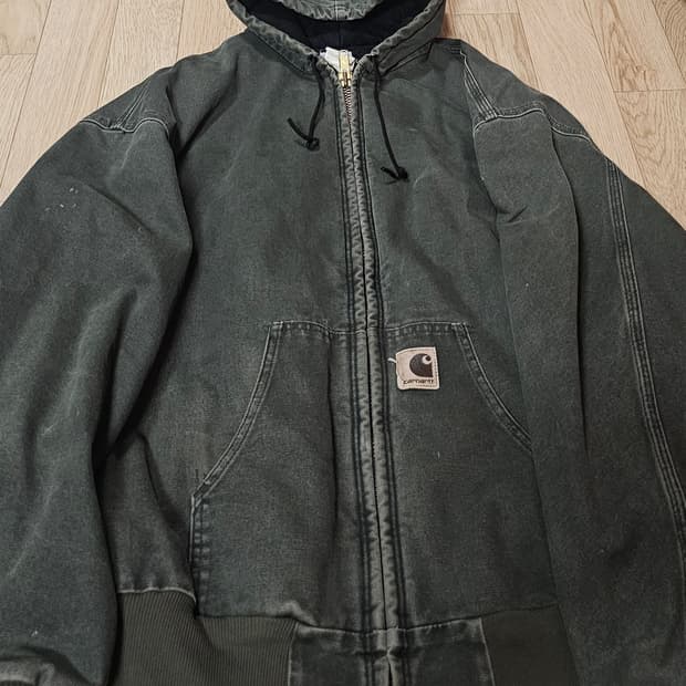 칼하트 J130 액티브 자켓 모스그린 5XL