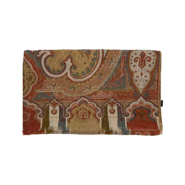 ETRO 에트로 울 실크 머플러 스카프 [JBFS10751-81-04]