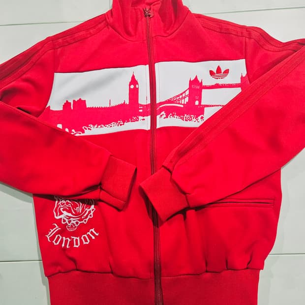 ☆빈티지아디다스☆런던저지탑