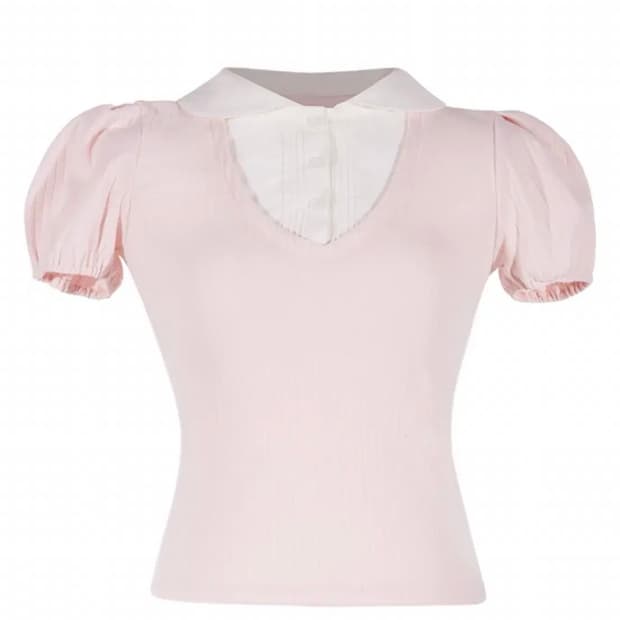 위스페어리 Petite Layered Blouse 페티드 레이어드블라우스
