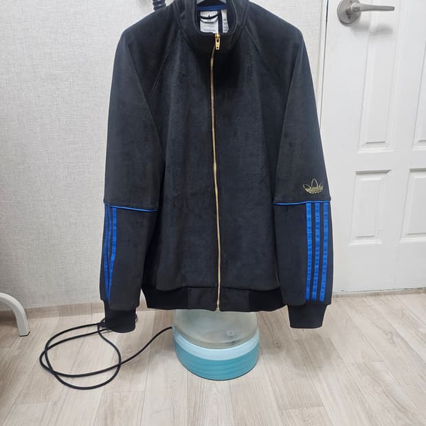 (100~110)L 아디다스 파이어버드 금장자수[검파] 벨루어 트랙탑져지