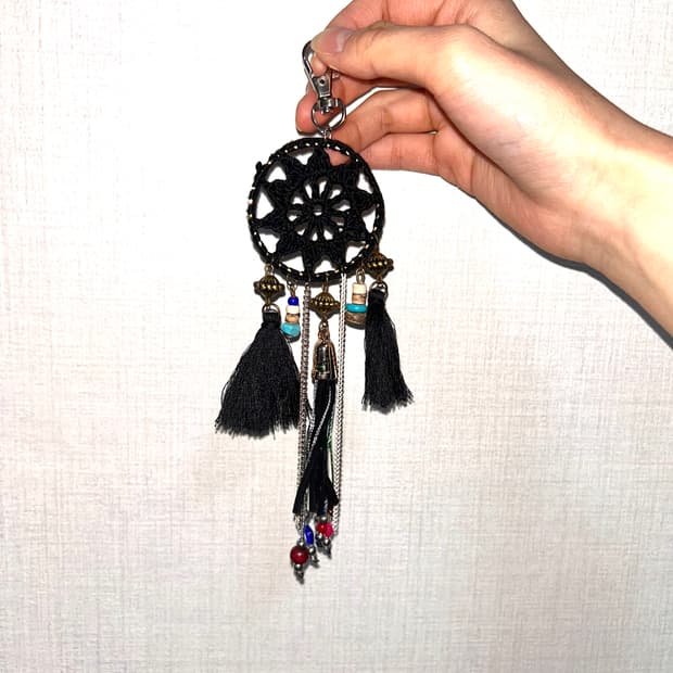 빈티지 드림캐쳐 키링 