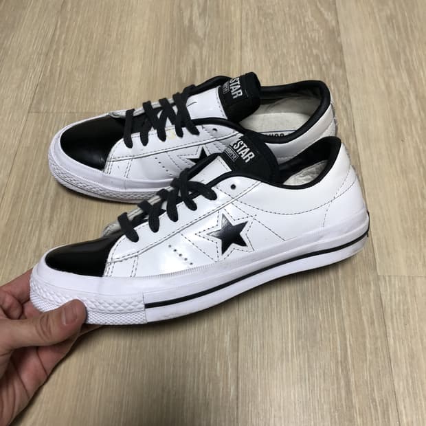 (230) 컨버스 CONVERSE 원스타 레더 한별 화이트