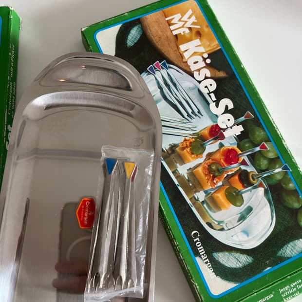 WMF 스테인레스 디저트 플레이트 포크 세트