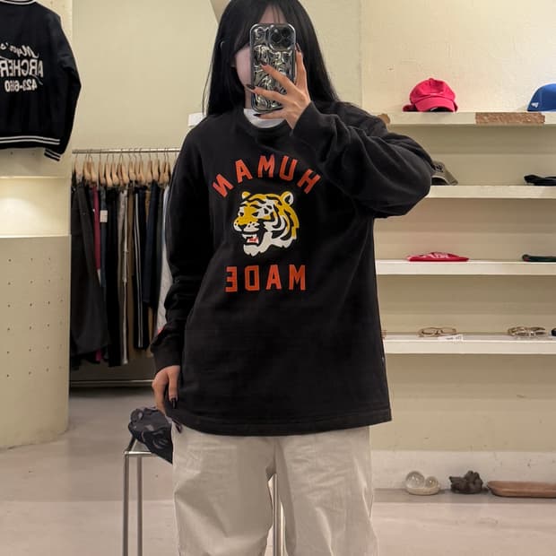 휴먼메이드 그래픽 롱슬리브 티셔츠 U1602