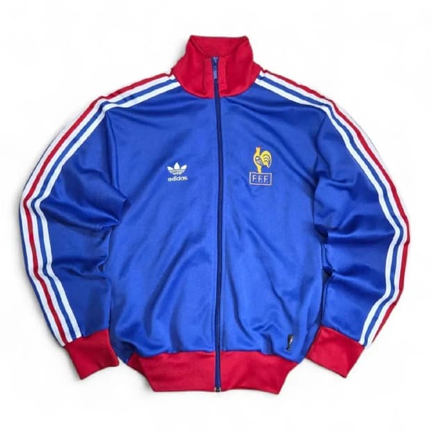 아디다스 00s F.F.F 유로파 프랑스 국가대표 트랙탑 져지 (M)