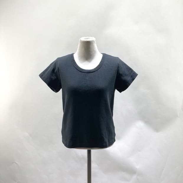 블랙업 여성반팔티셔츠 블랙 S