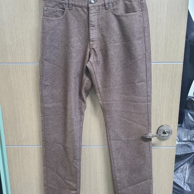제냐 브라운 데님 바지 33