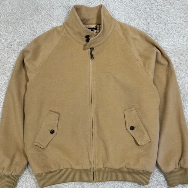 빈티지 울 블루종 자켓/캐시미어/#2853