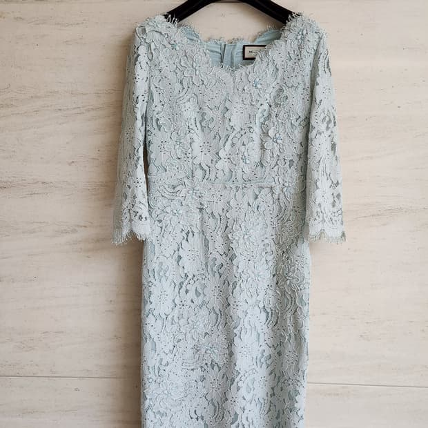 모조에스핀 비즈장식 레이스 원피스 55사이즈