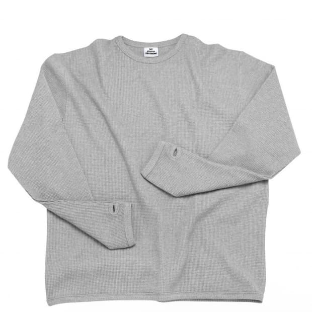 mjd 와플 핑거홀 롱슬리브 m