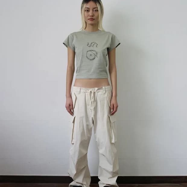 에스이오 COTTON M-65 PANTS CREAM