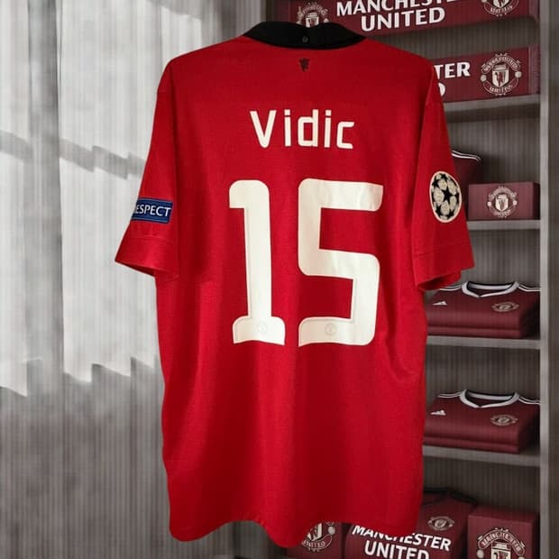 13-14 맨체스터유나이티드 홈 비디치 유니폼 정품
