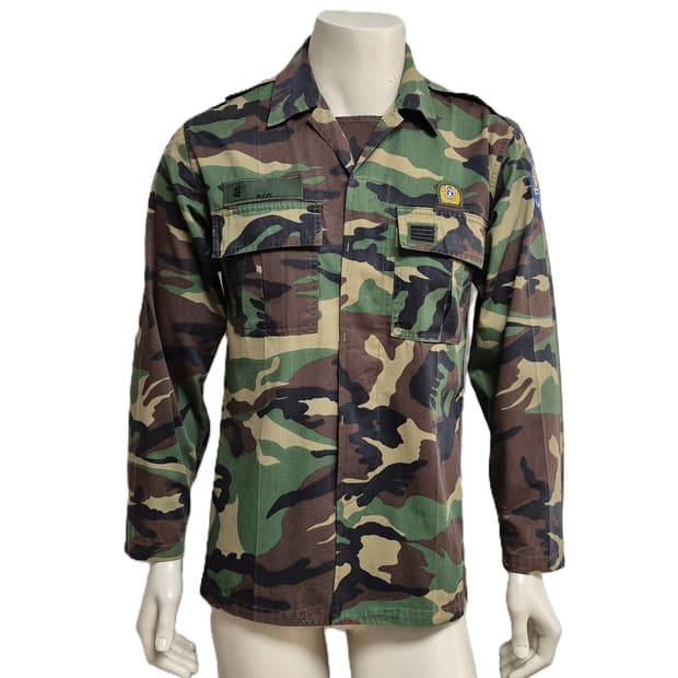 육군 구형 3기갑여단 병장 초기형 동계 전투복 상의 자켓 (L)