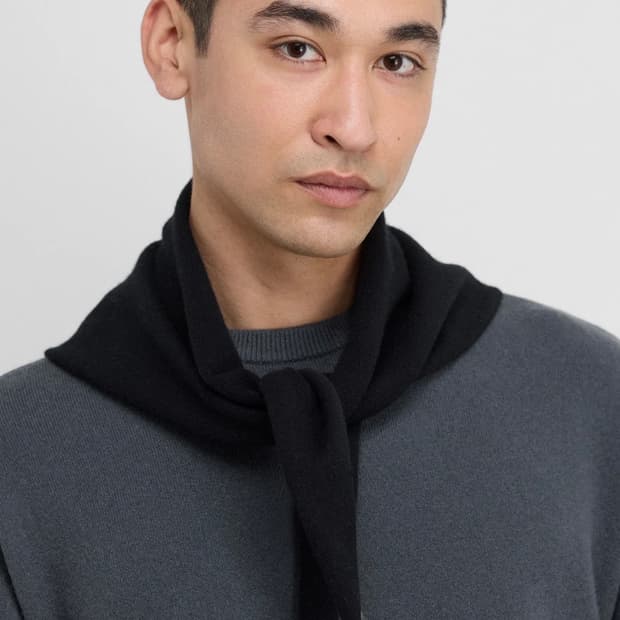 익스트림캐시미어 26ss 반다나 스카프/블랙