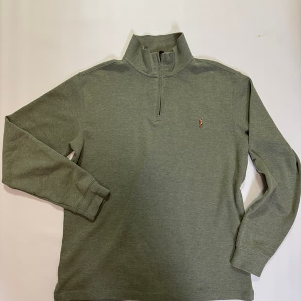 폴로랄프로렌 연카키 반집업(L사이즈)