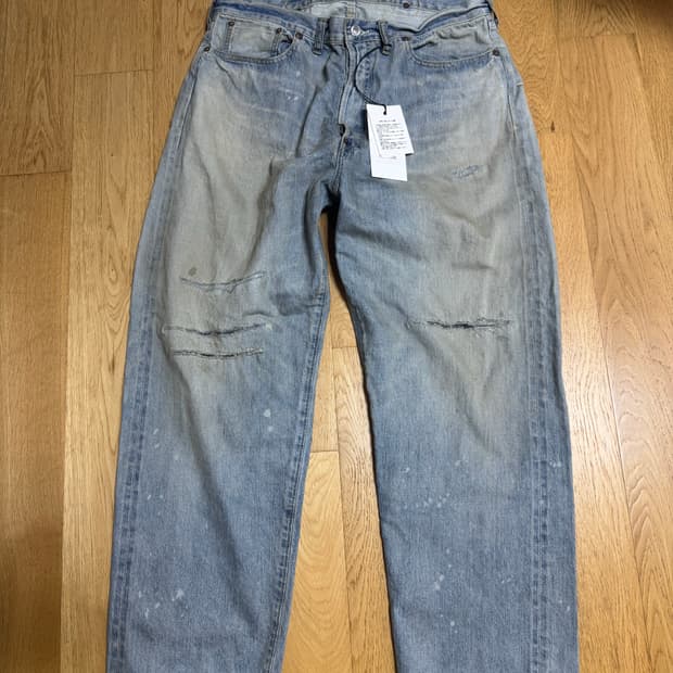 아프레쎄 25ss No37 블리치 데님