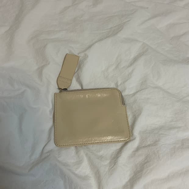 미닛뮤트 지갑 아이보리