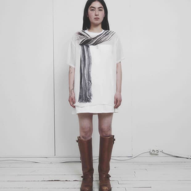 tiles muffler half sleeve t-shirt