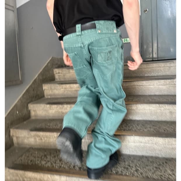 플라스틱프로덕트 MPa calf pocket pants