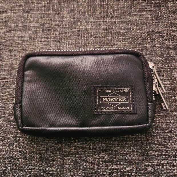 포터 프리스타일 코인 케이스 블랙