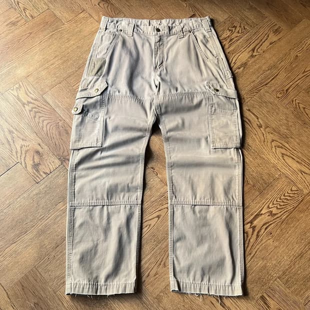 [34]칼하트 USA 데저트 탄 립스탑 카고 워크팬츠