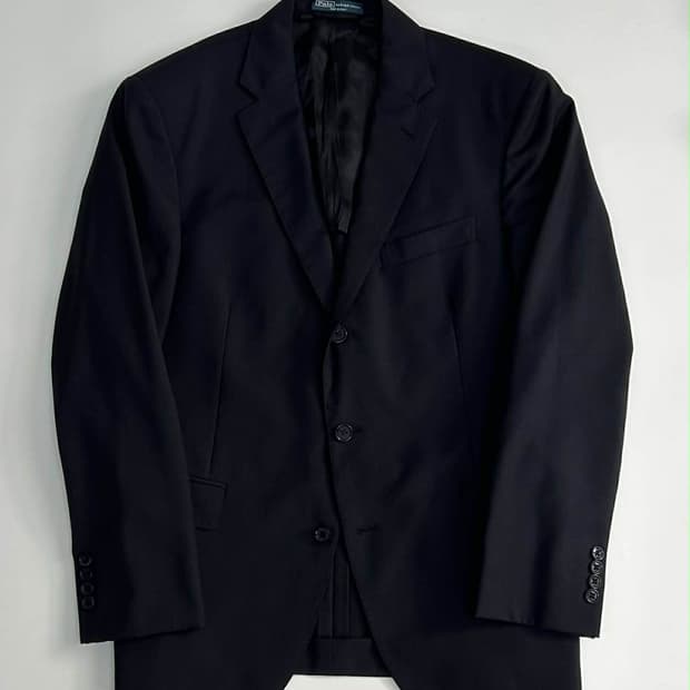 [48] 폴로 랄프로렌 네이비 울 3버튼 이태리 블레이져 자켓