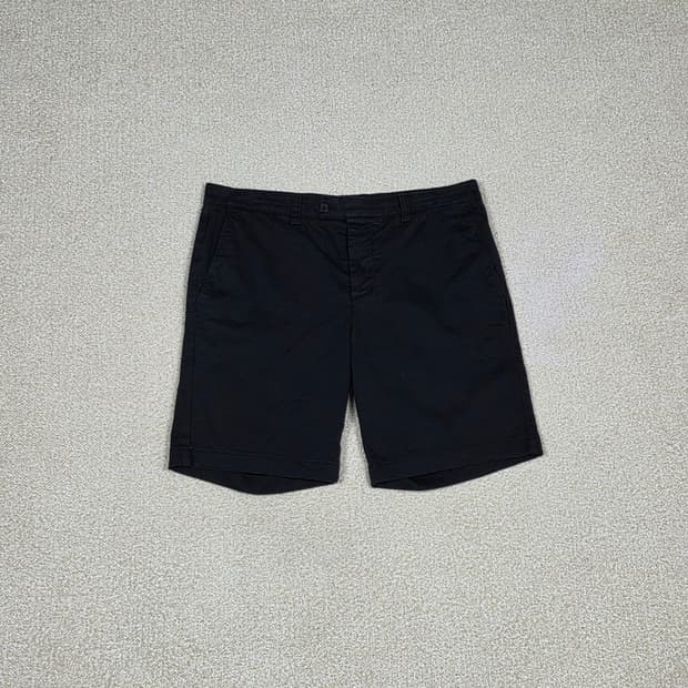 [아미] 백로고 코튼 치노 하프 팬츠 | S00044