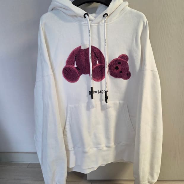 팜앤젤스 후드티 S 화이트