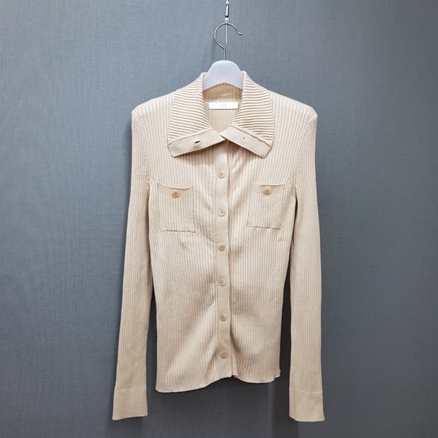 오르 ORR 골지 니트 가디건 S사이즈