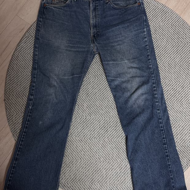 [36] 90's 리바이스 517 오렌지탭 연청 데님