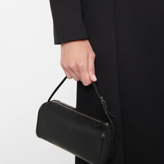 더로우 90's 토트백/블랙