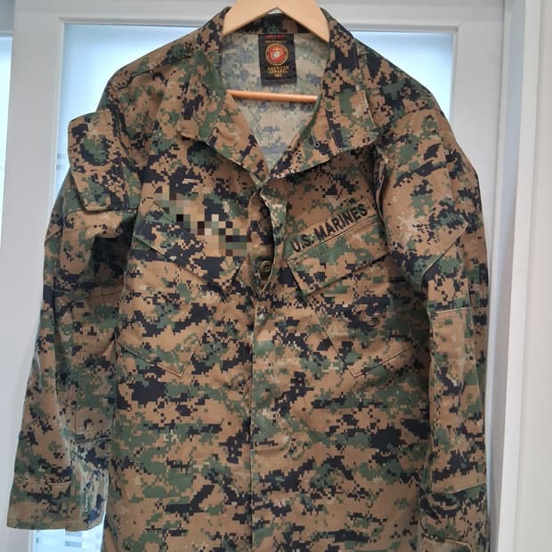 미해병대 우드랜드 마펫 전투복 상의