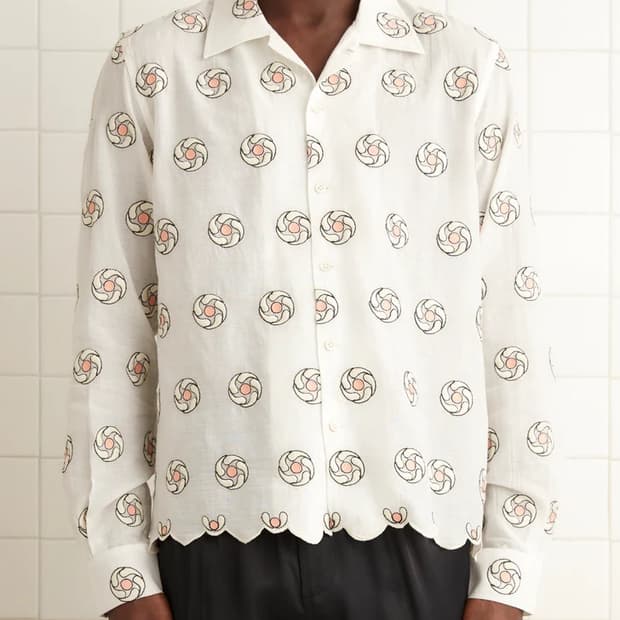 [XL]보디 BODE Floral Aperture 셔츠