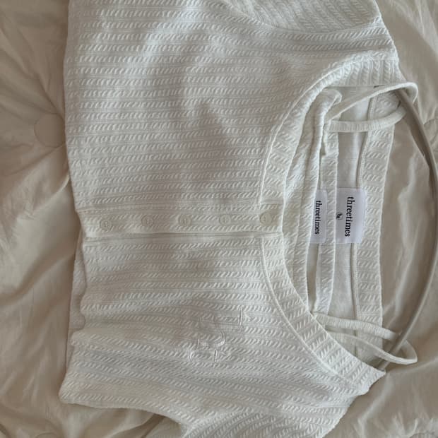 쓰리타임즈 탑 가디건 세트