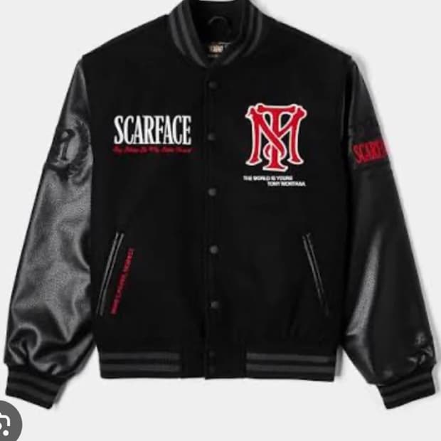 스카페이스 바시티자켓