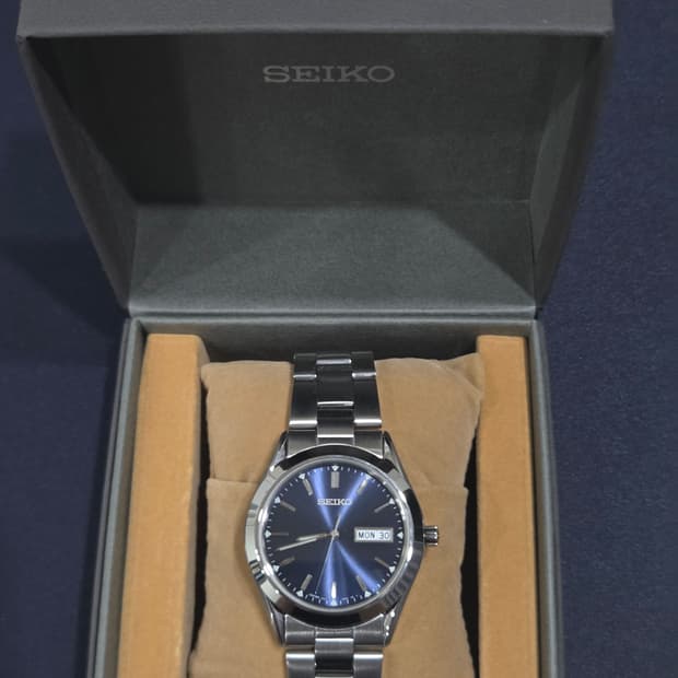 SEIKO 세이코 90-00 빈티지 시계 청판 데이데이트
